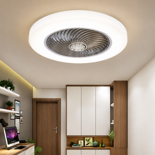 Stropní ventilátor se světlem a dálkovým ovládáním do ložnice