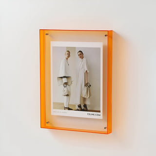 Transparentní fotorámeček moderní minimalistický do interiéru