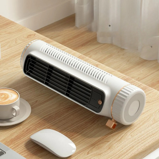 Věžový ventilátor přenosný tichý minimalistický
