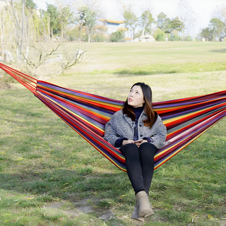 Outdoor portable camping hammock