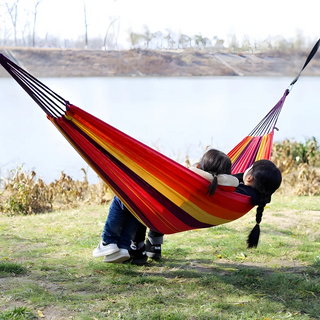 Outdoor portable camping hammock