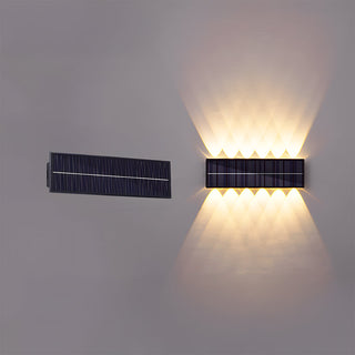 Venkovní nástěnné LED světlo černé moderní