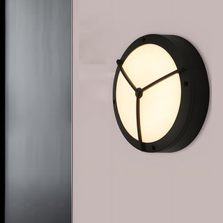 Venkovní nástěnné světlo LED moderní černé