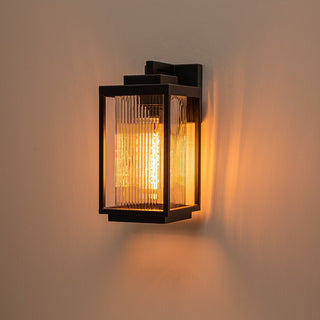 Outdoor wall light modern black