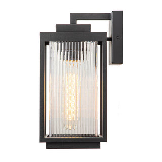 Outdoor wall light modern black