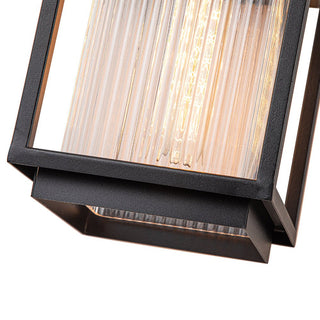 Outdoor wall light modern black