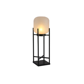 Venkovní solární podlahová lampa minimalistická