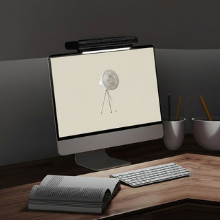 Ventilátor na monitor bezlopatkový napájení USB do kanceláře 3