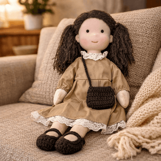 Waldorf panenka dekorativní hračka pro kreativní hru