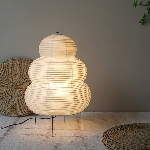 Wewnętrzna dekoracyjna lampa podłogowa | Biała nowoczesna stylistyka