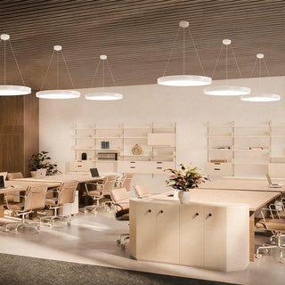Závěsné LED světlo moderní kulaté minimalistické