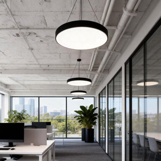 Závěsné LED světlo moderní kulaté minimalistické