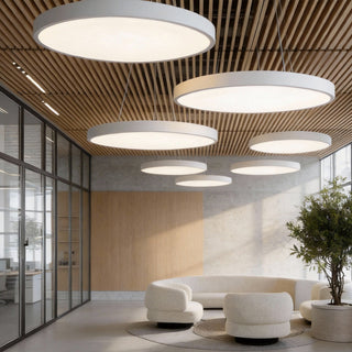Závěsné LED světlo moderní kulaté minimalistické