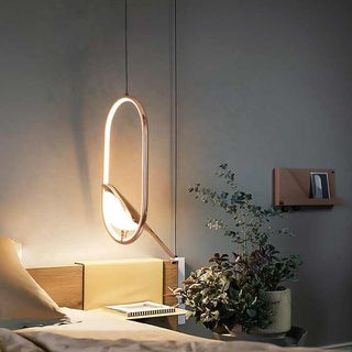 Závěsná lampa LED moderní dekorativní pták