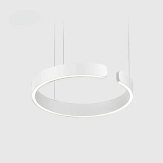 Závěsná lampa LED moderní kruhová minimalistická