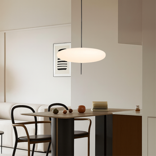 Závěsná lampa LED plochá minimalistická moderní