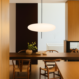 Závěsná lampa LED plochá minimalistická moderní