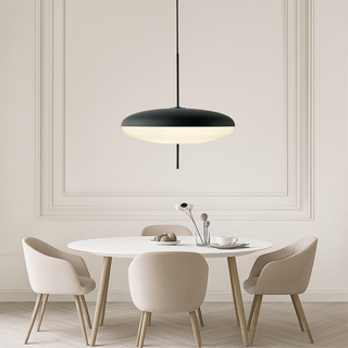Závěsná lampa LED plochá minimalistická moderní