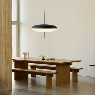 Závěsná lampa LED plochá minimalistická moderní
