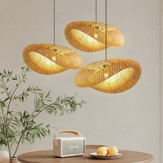 Závěsná lampa LED tkaná dekorativní moderní