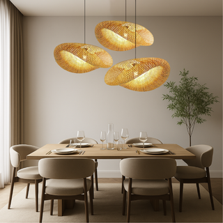 Závěsná lampa LED tkaná dekorativní moderní