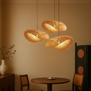 Závěsná lampa LED tkaná dekorativní moderní