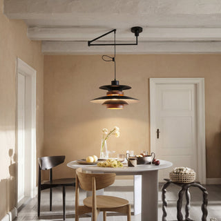 Závěsná lampa LED vrstvená nordic minimalistická