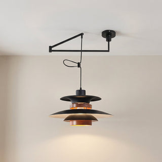 Závěsná lampa LED vrstvená nordic minimalistická