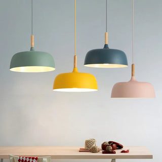 Lampa wisząca nordycka minimalistyczna elegancki design wiszący