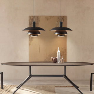 Závěsná lampa nordic moderní vrstvená minimalistická