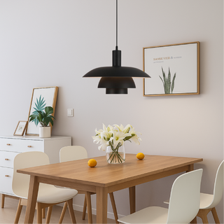 Závěsná lampa nordic moderní vrstvená minimalistická