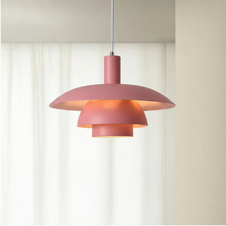 Závěsná lampa nordic moderní vrstvená minimalistická