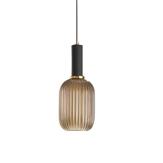 Ribbed Vintage Pendant Light