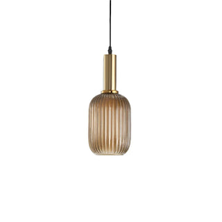 Ribbed Vintage Pendant Light