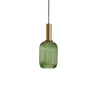 Ribbed Vintage Pendant Light