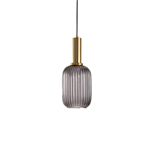 Ribbed Vintage Pendant Light