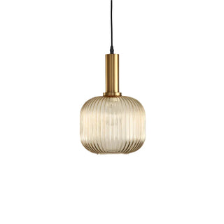 Ribbed Vintage Pendant Light