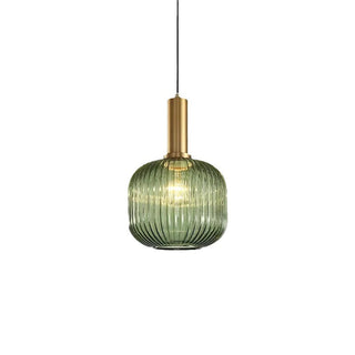 Ribbed Vintage Pendant Light