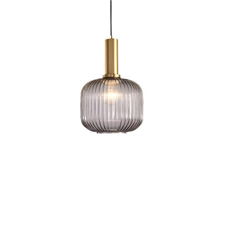 Ribbed Vintage Pendant Light