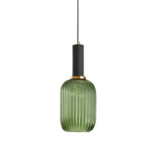 Ribbed Vintage Pendant Light