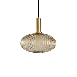Ribbed Vintage Pendant Light