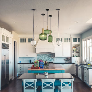 Ribbed Vintage Pendant Light