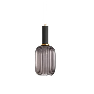 Ribbed Vintage Pendant Light