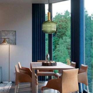 Ribbed Vintage Pendant Light