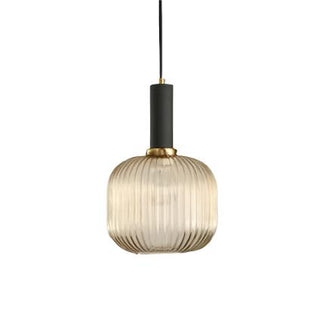 Ribbed Vintage Pendant Light