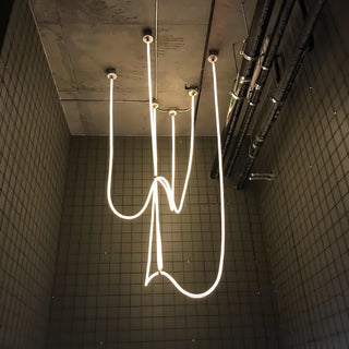 Závěsné světlo moderní LED výrazné