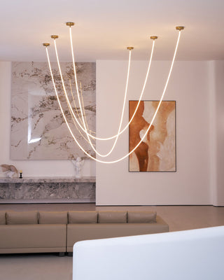 Závěsné světlo moderní LED výrazné