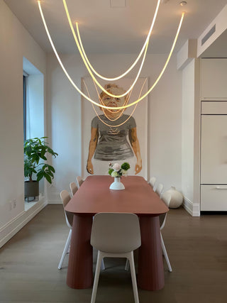Závěsné světlo moderní LED výrazné