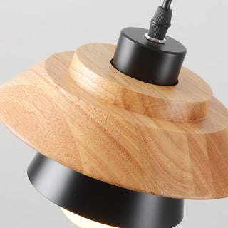 Závěsné světlo nordický styl dřevěné designové