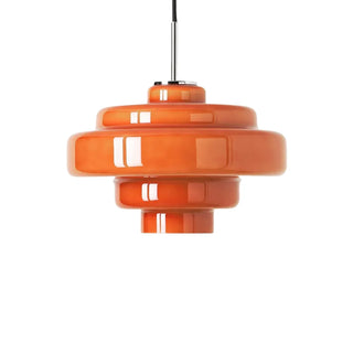 Retro layered pendant light for dining room